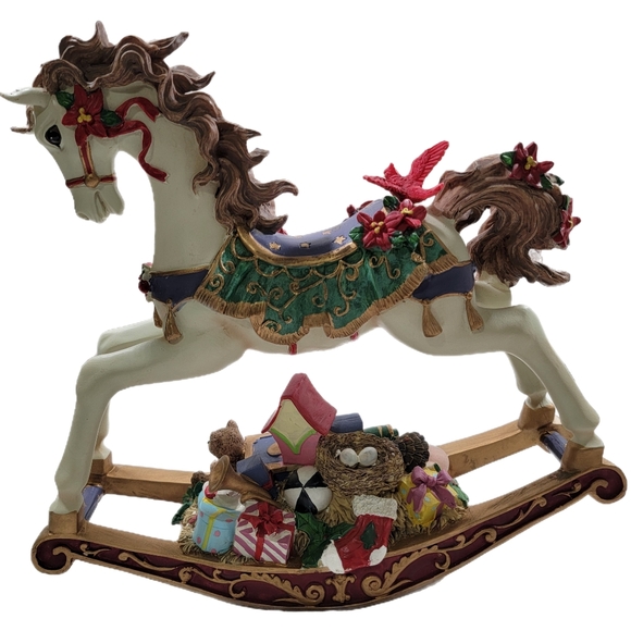 Large Musical Rocking Horse with San Francisco Music BoxJingle